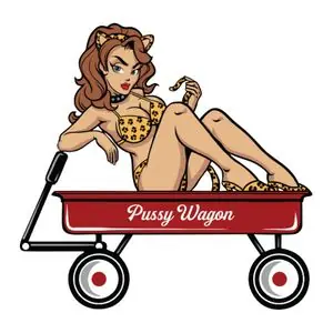 Lethal Threat MINI PUSSY WAGON 60x80mm Universal Tarratarrat Merkkituote