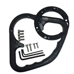A-Sider säiliö - musta PidikkeetSUZUKI 1300 GSX 1300 HAYABUSA R ABS - 2021 - 2024 Nopea Toimitus