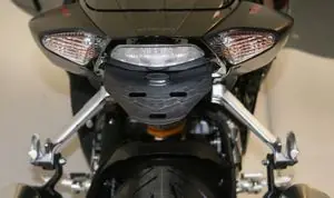 RG Racing Rekisterikilven telineSUZUKI 1000 GSX-R 1000 - 2007 - 2008 Poisto