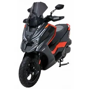 Ermax Touring (46 cm) Tuulilasi - Musta Edullinen