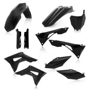 Acerbis FULL KIT NOIR Muovinosetti - MustaHONDA 250 CRF 250 R (ME12) - 2019 - 2021 Pikatoimitus