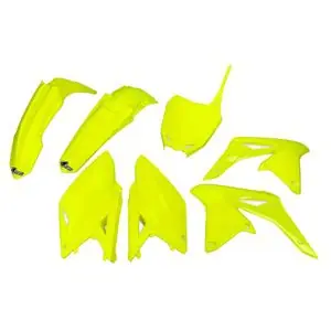 Viimeinen Mahdollisuus Ufo couleur jaune fluo MuovinosettiSUZUKI 250 RM-Z 250 - 2014 - 2018