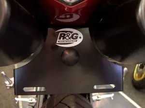 RG Racing musta Rekisterikilven teline Merkkituote