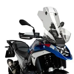 Kausialennus Puig Touring (+16 cm) visierillä (malli ACC/Radarilla) Kypärä - HarmaaBMW 1300 R 1300 GS - 2023 - 2026