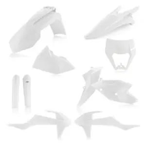 Acerbis FULL KIT BLANC Muovinosetti - Valkoinen Osta Tänään