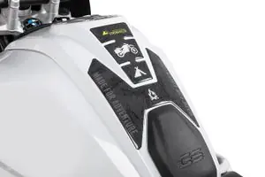 Merkkituote Touratech Kaksiosainen pad - Musta Universal Tank protector