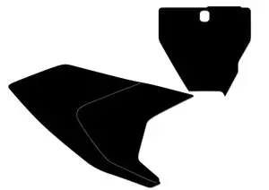 Blackbird musta Rekisterikilven pohja Alennettu