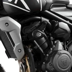 Vain Rajoitetun Ajan RG Racing Aero - musta Moottorin suojausTRIUMPH 660 TRIDENT 660 - 2021 - 2026