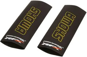 RFX Ylivoimainen suoja Race Series Forkshrink logo Showa - keltainen Universal Tarrat Osta Tänään