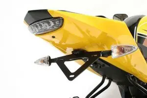 RG Racing musta Rekisterikilven telineYAMAHA 125 YZF-R125 (RE06) - 2008 - 2013 Suosittu