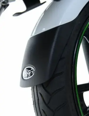 RG Racing Musta etuosa Mudguard Löytö