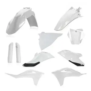 Acerbis FULL KIT BLANC/NOIR Muovinosetti - Valkoinen / Musta Osta Verkossa