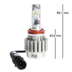 Tecno globe LED VENTILE H8 Universal Lamppu Uusi Malli