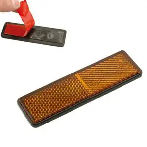 Alennettu Bihr suorakulmainen 91x25mm oranssi Universal Kataadioptri