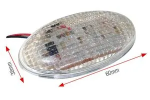 Bihr Suuri LED-silmä Universal Vilkun Superhinta