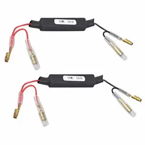 Flash-Tarjous P2R RESISTANCE CLIGNOTANT LEDS 10W 10 OHMS PAIRE Universal Vastuspaketti