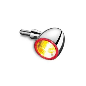 Erikoistarjous Kellermann Bullet 1000 Chrome - Takapysäkki ja sijainti (yksikkö) Universal Vilkun - Harmaa