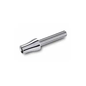 Vain Rajoitetun Ajan Kellermann Kovametallinen M8x40 mm -adapteri Micro ja Rhombus Chrome Universal Vilkkuteline - Musta
