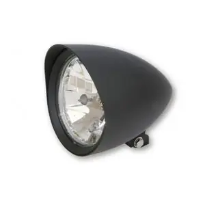 Highsider CLASSIC 1 AVEC VISIERE Universal Etuvalot - Musta Kausialennus