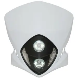 Tehdashinta Replay TETE FOURCHE 50 A BOITE UNIVERSEL DUKE VALKOINEN VALOT VALKOISET HALOGEENI 2x20W Universal Ajovaloke