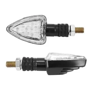 Pikatoimitus Avoc MOTO ASO 13 LEDS BASE ABS TRANSPARENT - L 78mm - H 37mm 27mm HOMOLOGUE CE PAIRE Universal Vilkun