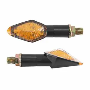 Uutuus Avoc MOTO NISSHIN A LED BASE ABS TRANSPARENT - L 73mm - H 29mm 27mm HOMOLOGUE CE PAIRE Universal Vilkun