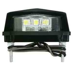 Ajankohtainen Replay IMMATRICULATION BARETTE 3 LEDS PLASTIQUE L 29mm - H 20mm 58mm HOMOLOGUE CE Universal Rekisterikilven valaistus