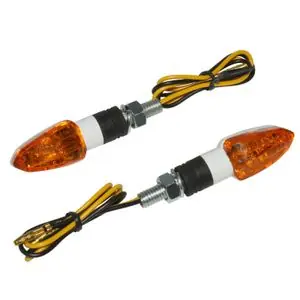 Viikonlopputarjous Replay UNIVERSEL MICRO FLECHE A AMPOULE ORANGE - BLANC L 54mm - H 20mm 22mm HOMOLOGUE CE PAIRE Universal Vilkun