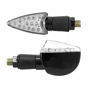 Avoc MOTO HINO 17 LEDS BASE ABS TRANSPARENT - 17 L 58mm - H 28mm 45mm HOMOLOGUE ECE PAIRE Universal Vilkun Bestseller