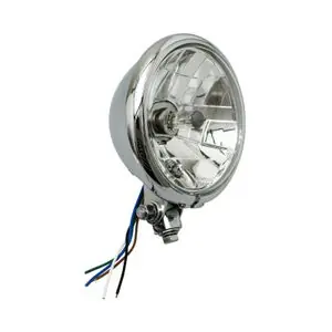 Avoc OPTIQUE MOTO VINTAGE DIAM 130 mm CUVELAGE LISSE LAMPE H4 60 - 55W FEU POSITION CHROME HOMOLOGUE CE EtuvalotHONDA 300 SH 300 (NF02) - 2007 - 2010 Alennus