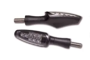 Suosittu Koso LED-Indicator Z1 , Black, Smoke, E-mark Universal Vilkun