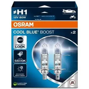 Osram Cool Blue Boost H1 12V/80W - X2 Universal Lamppu Suosittu