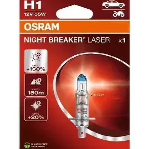 Alennus Osram Night Breaker Laser H1 12V/55W - X1 Universal Lamppu