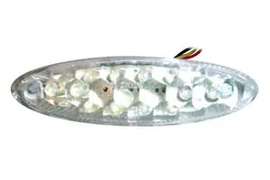 Turvallinen Maksu Bihr avec éclairage de plaque LED Universal Takavalot