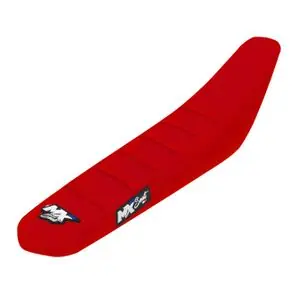 MX Seat 6 ribs Satulansuojus - Punainen Poisto